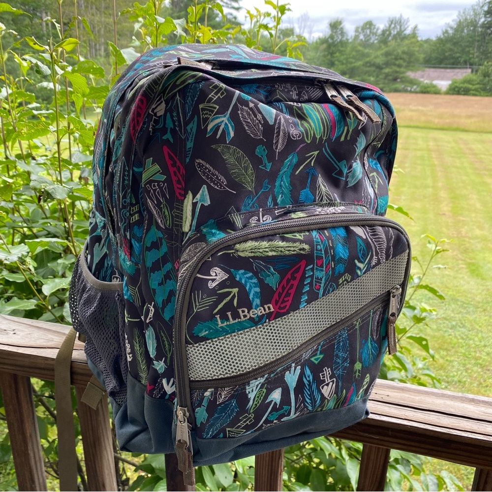 L.L.Bean Kids Large Deluxe School Backpack 32L